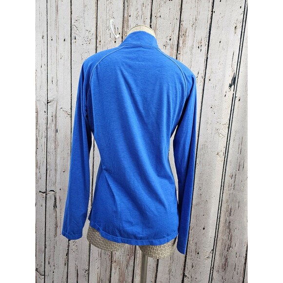 ALK Women's L Merino Blend Paradox Long Sleeve 1/4 Zip Pullover Sweater Lt Wt - Picture 7 of 11